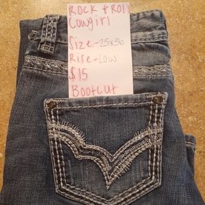 Rock n roll cowgirl Jean's